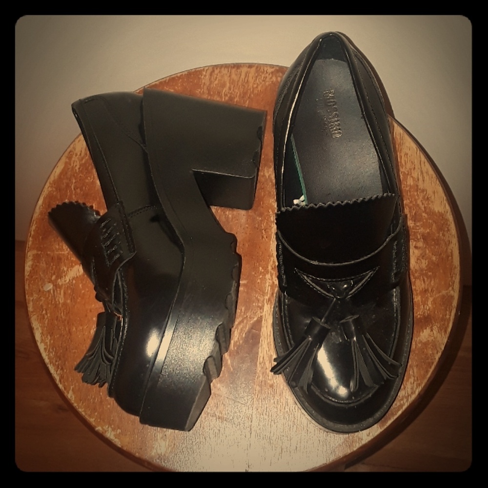 Sz. 7 Platform Loafers